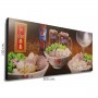 กรอบลอยภาพโปสเตอร์-กรอบรูปร้านอาหารขนาด 150x300 cm